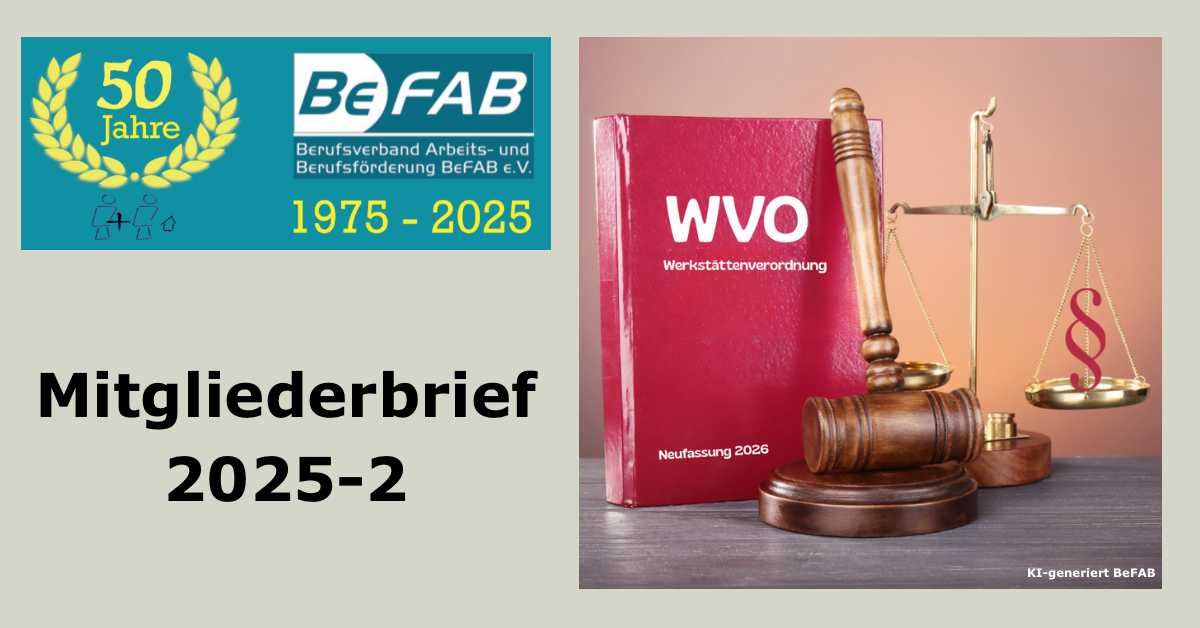 Der Mitgliederbrief 2025-2 ist da!